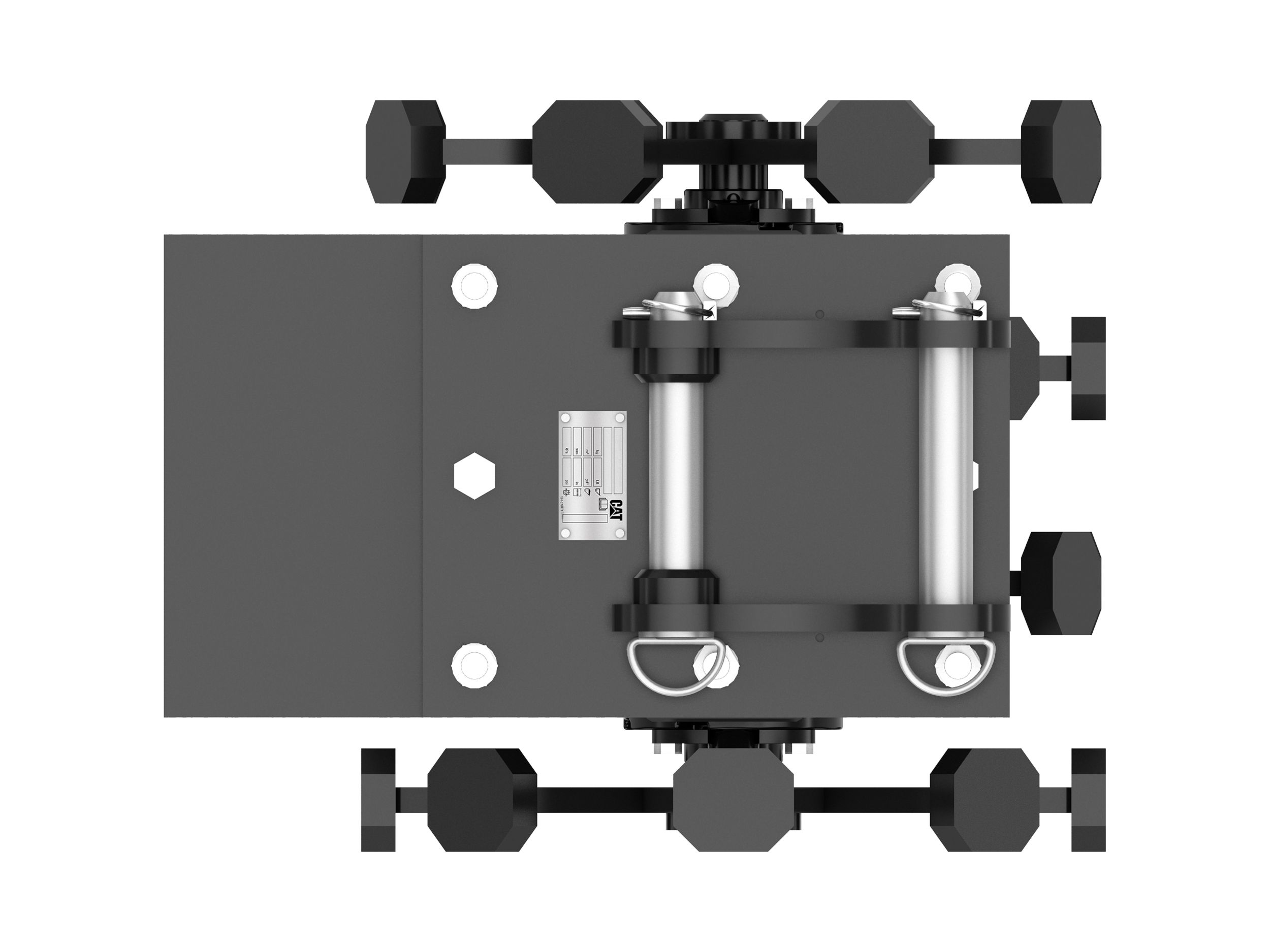 Уплотнительное колесо 559 мм (22 дюйма) 3–4 т, крепление на пальцах