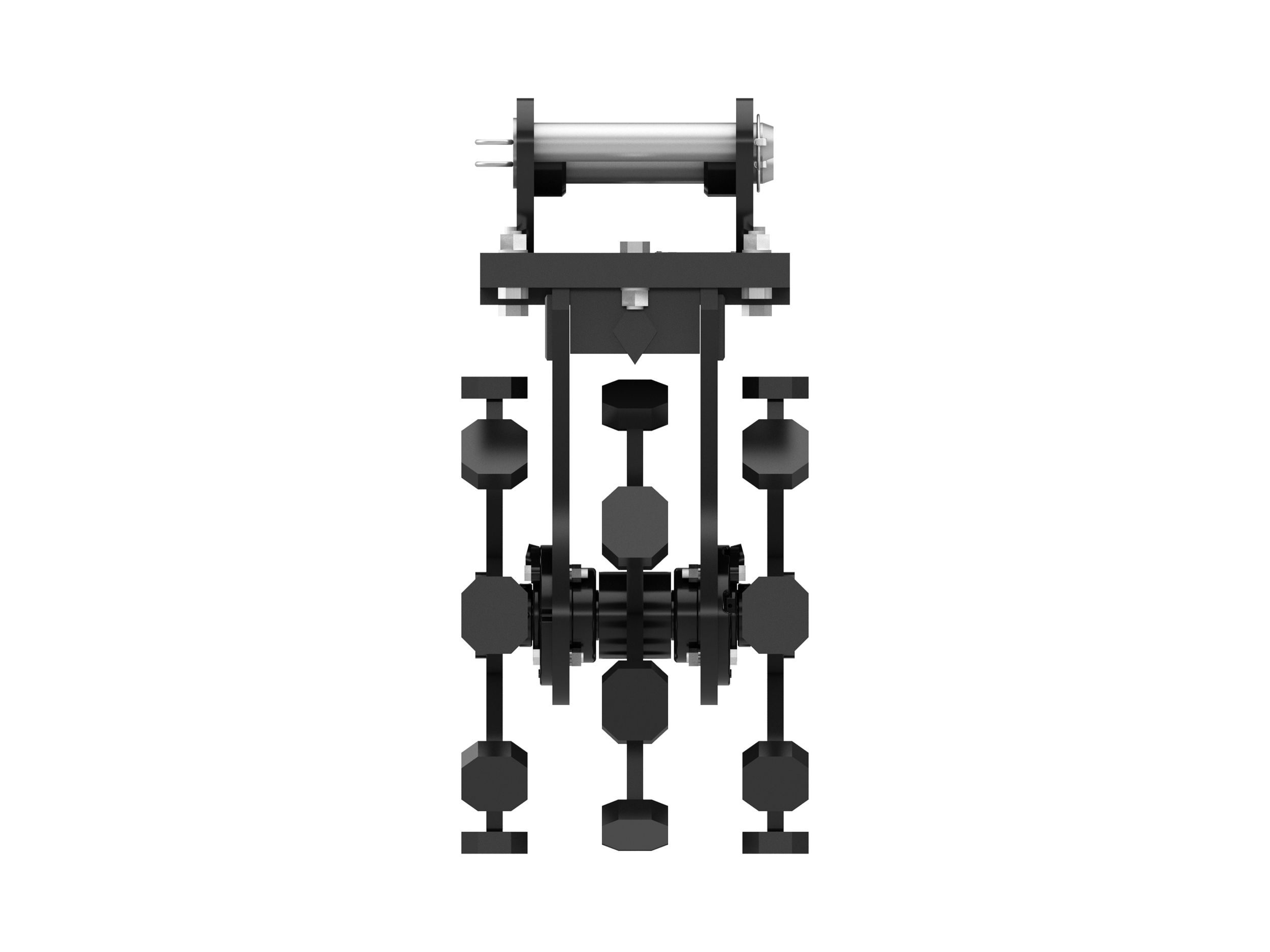 Уплотнительное колесо 406 мм (16 дюймов), крепление на пальцах, 5 т