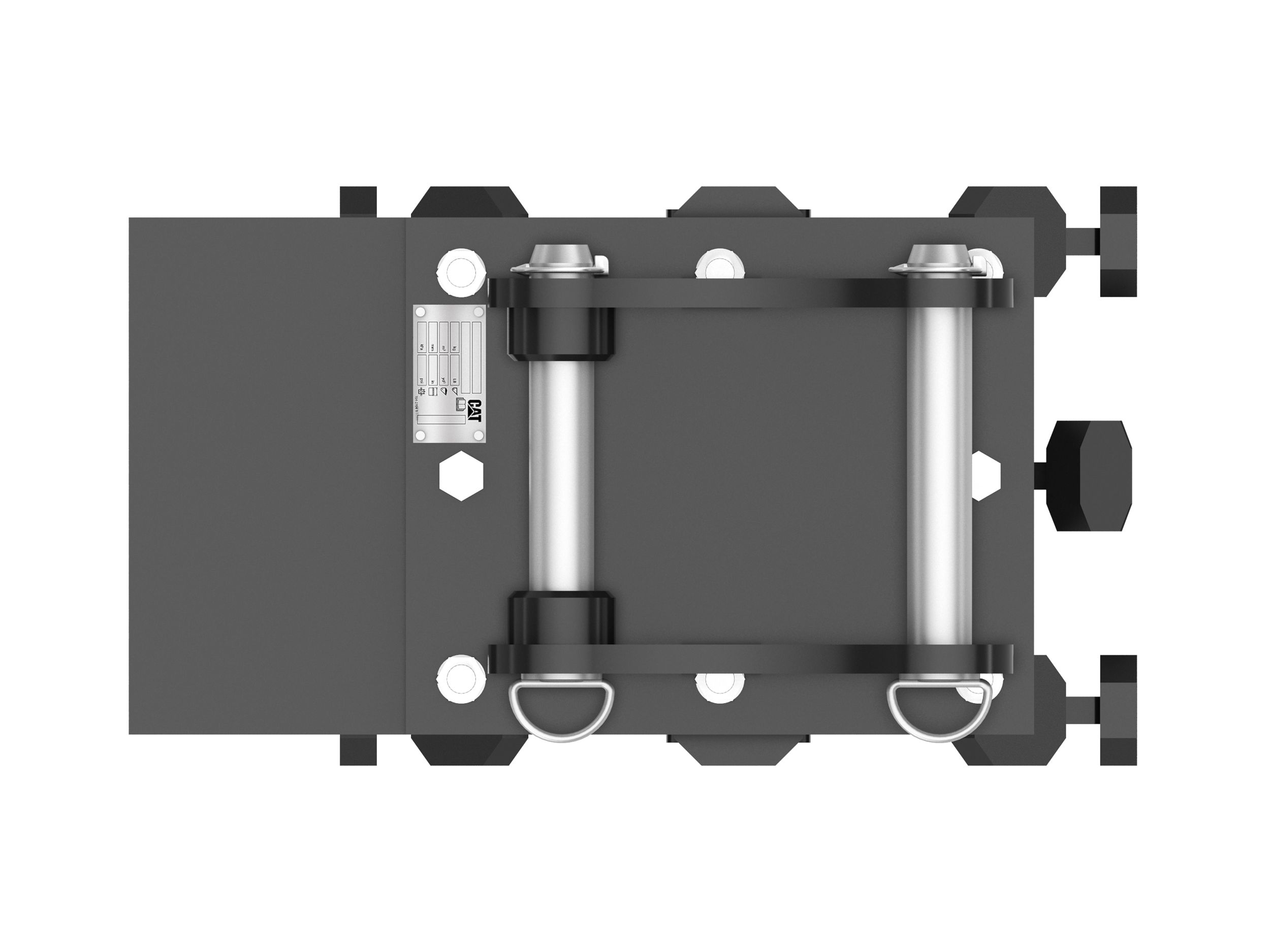 Уплотнительное колесо 406 мм (16 дюймов), крепление на пальцах, 5 т