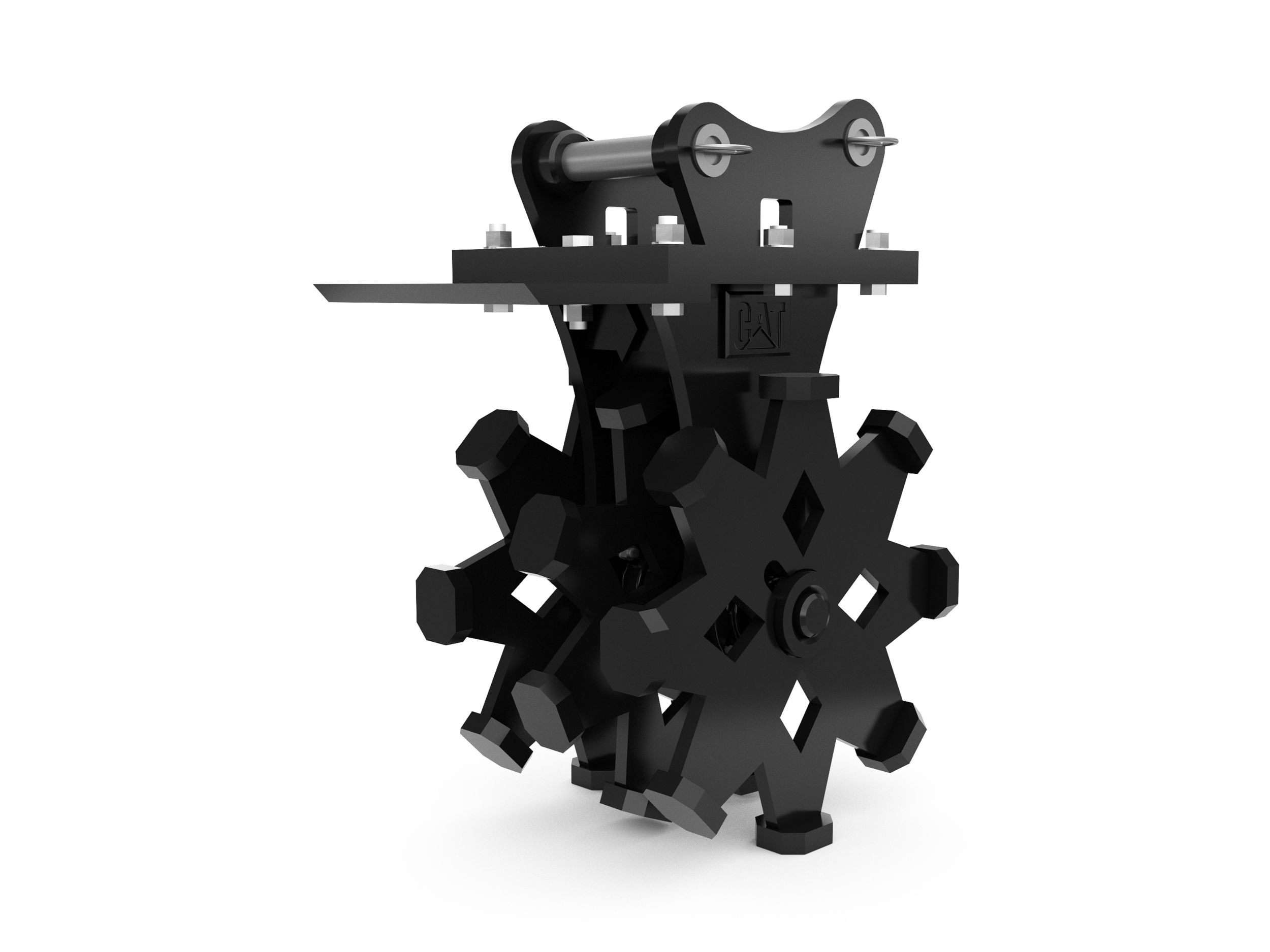 Уплотнительное колесо 406 мм (16 дюймов), крепление на пальцах, 5 т