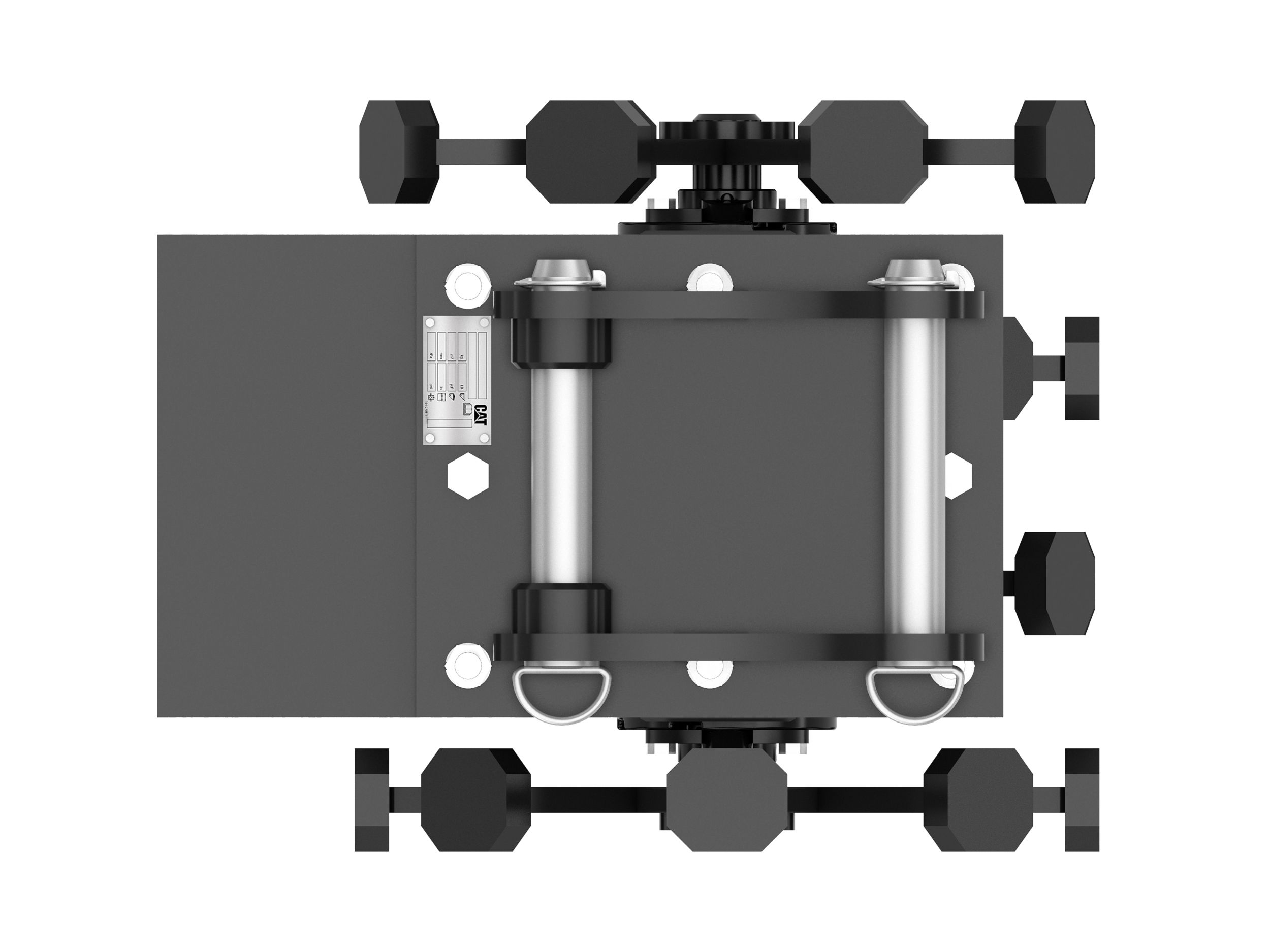Уплотнительное колесо 559 мм (22 дюйма) 5 т, крепление на пальцах