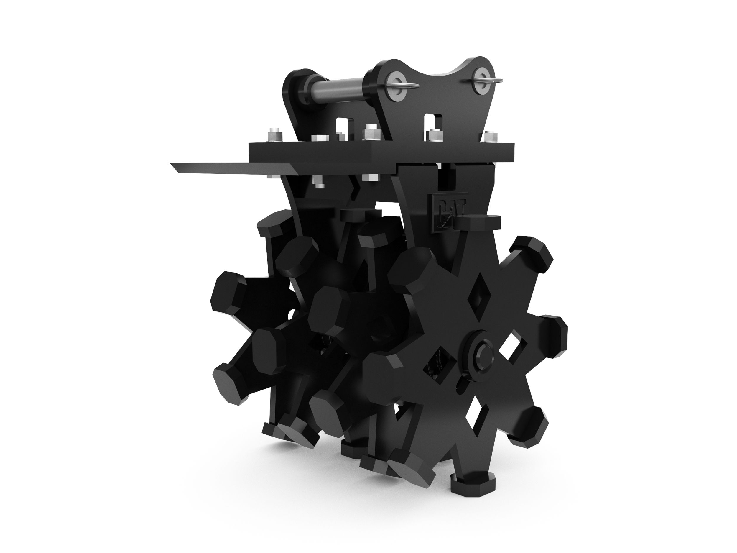 Уплотнительное колесо 559 мм (22 дюйма) 5 т, крепление на пальцах