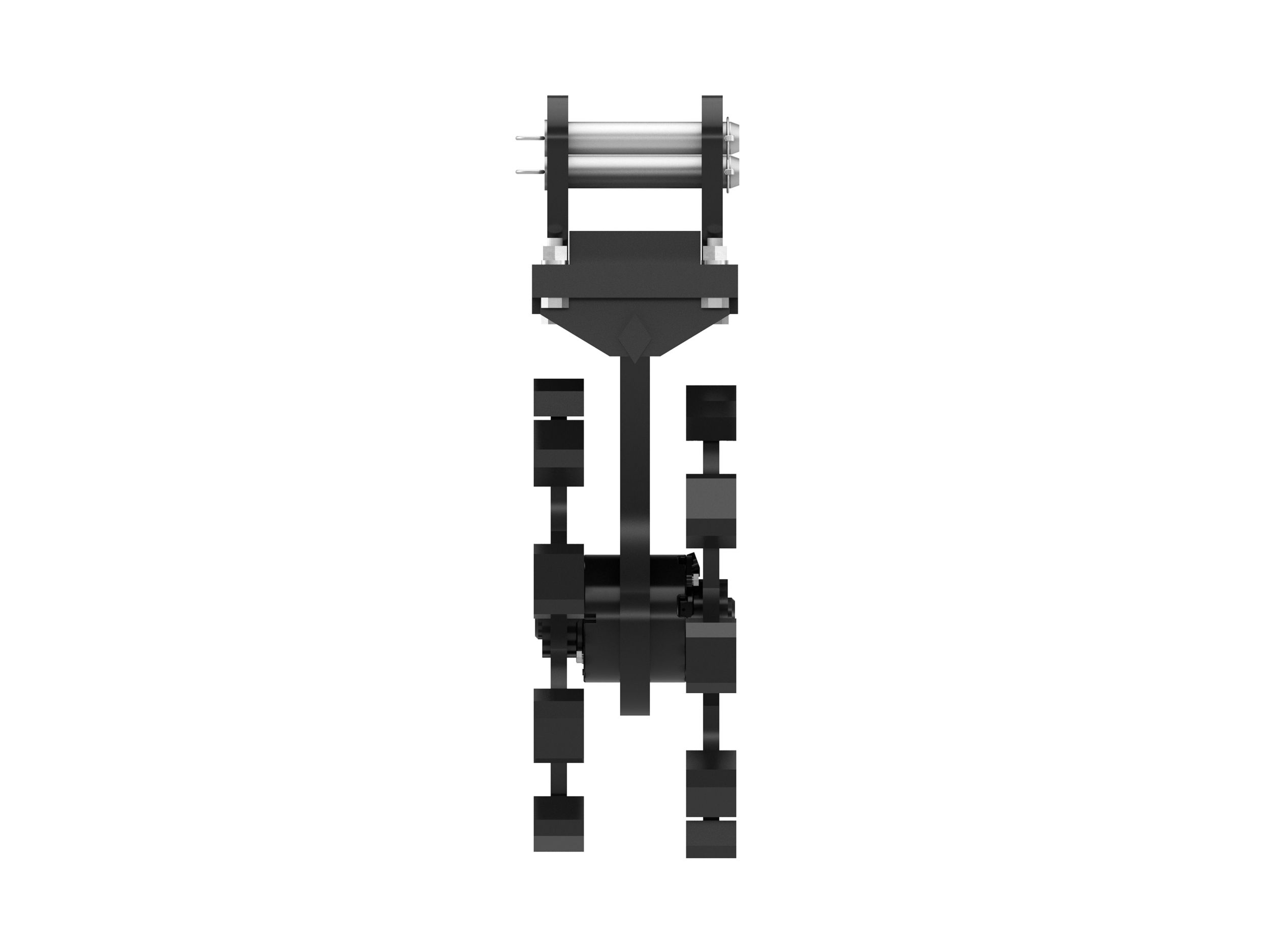 Уплотнительное колесо 305 мм (12 дюймов), 7–8 т, с креплением на пальцах