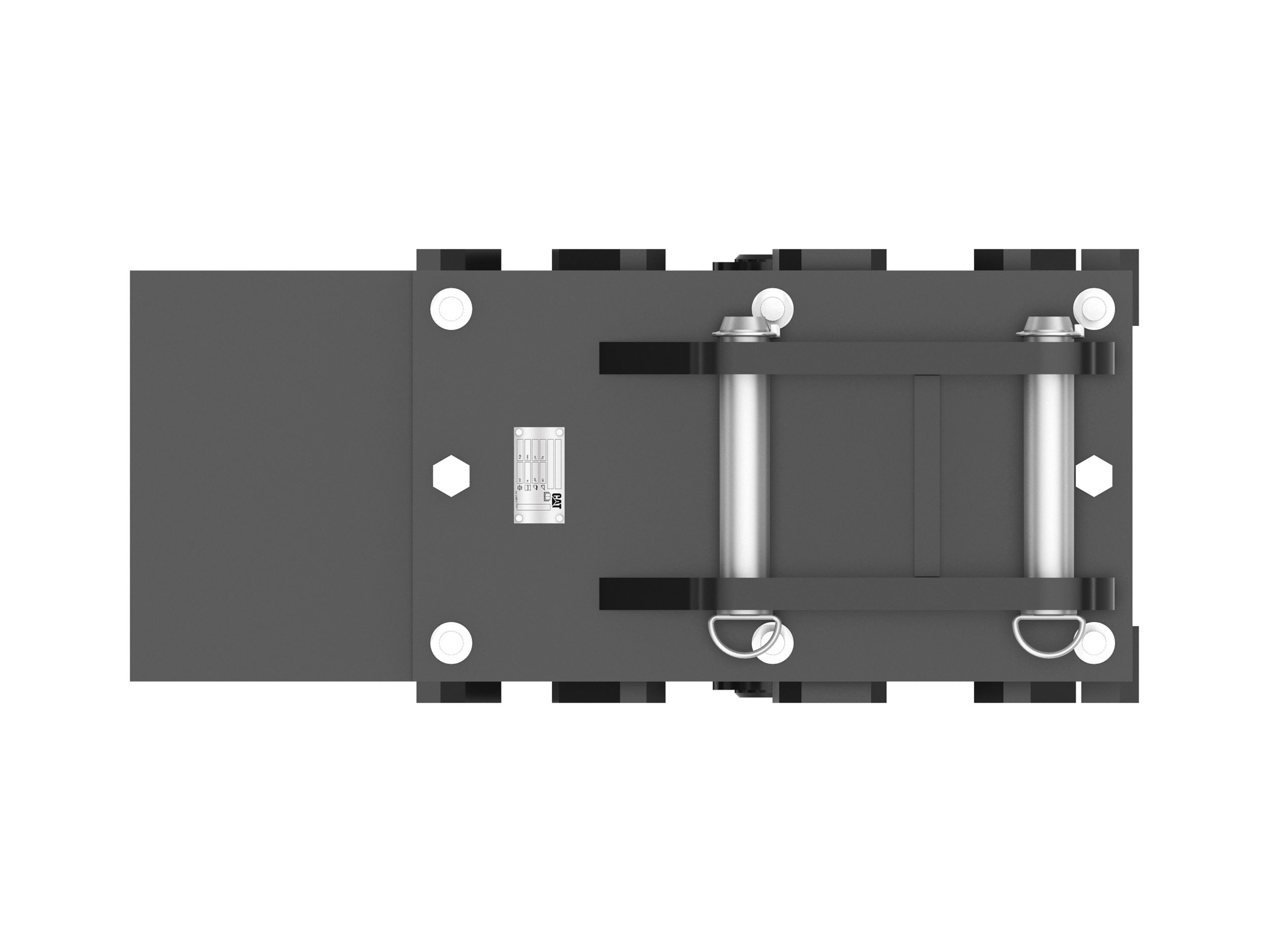 Уплотнительное колесо 457 мм (18 дюймов), крепление на пальцах, 7–8 т