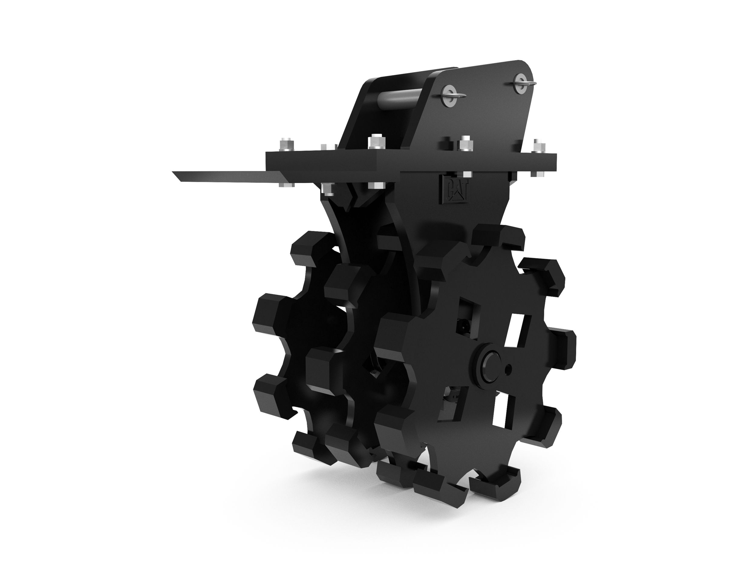 Уплотнительное колесо 610 мм (24 дюйма), крепление на пальцах, 7–8 т