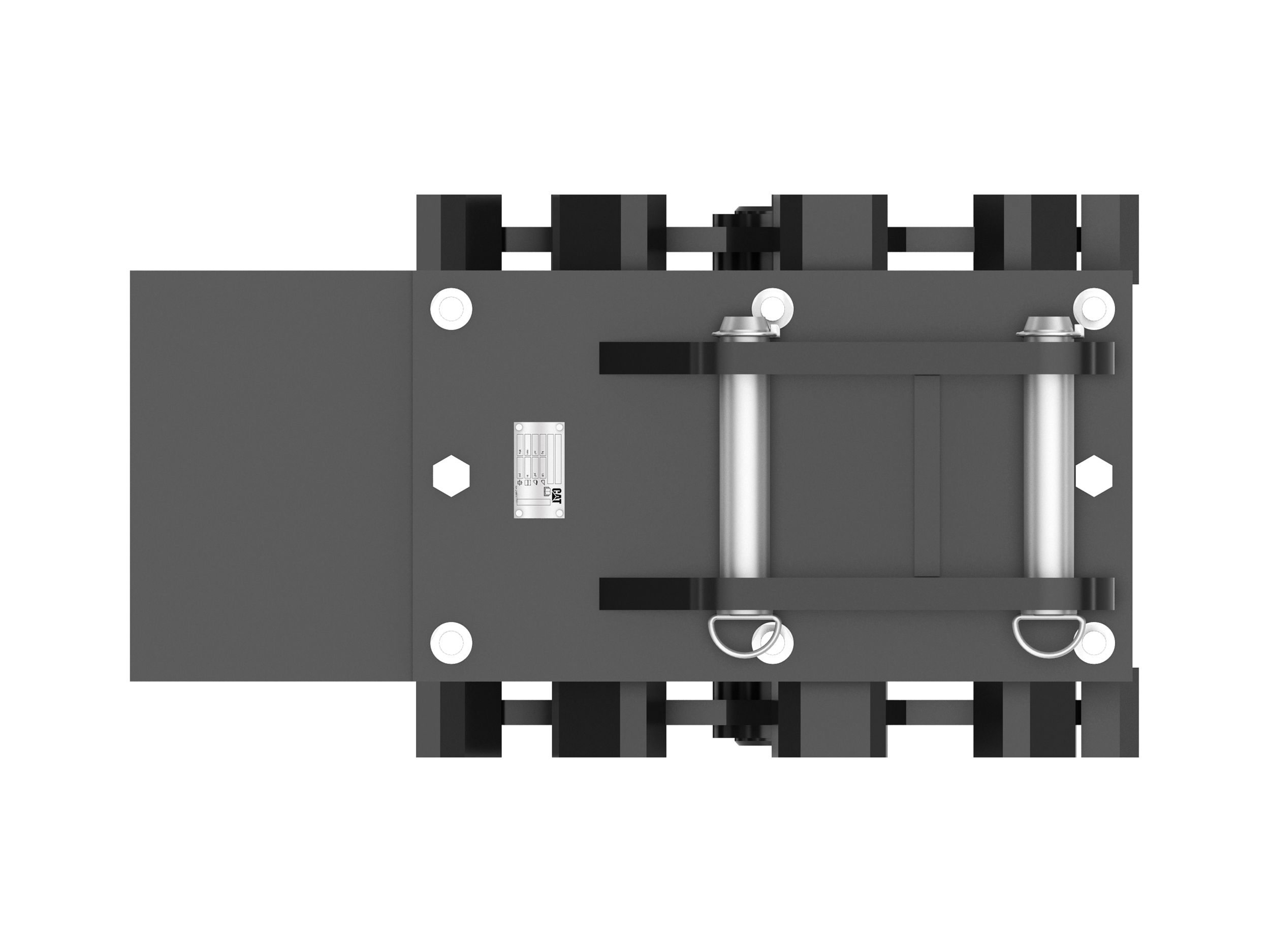 Уплотнительное колесо 610 мм (24 дюйма), крепление на пальцах, 7–8 т