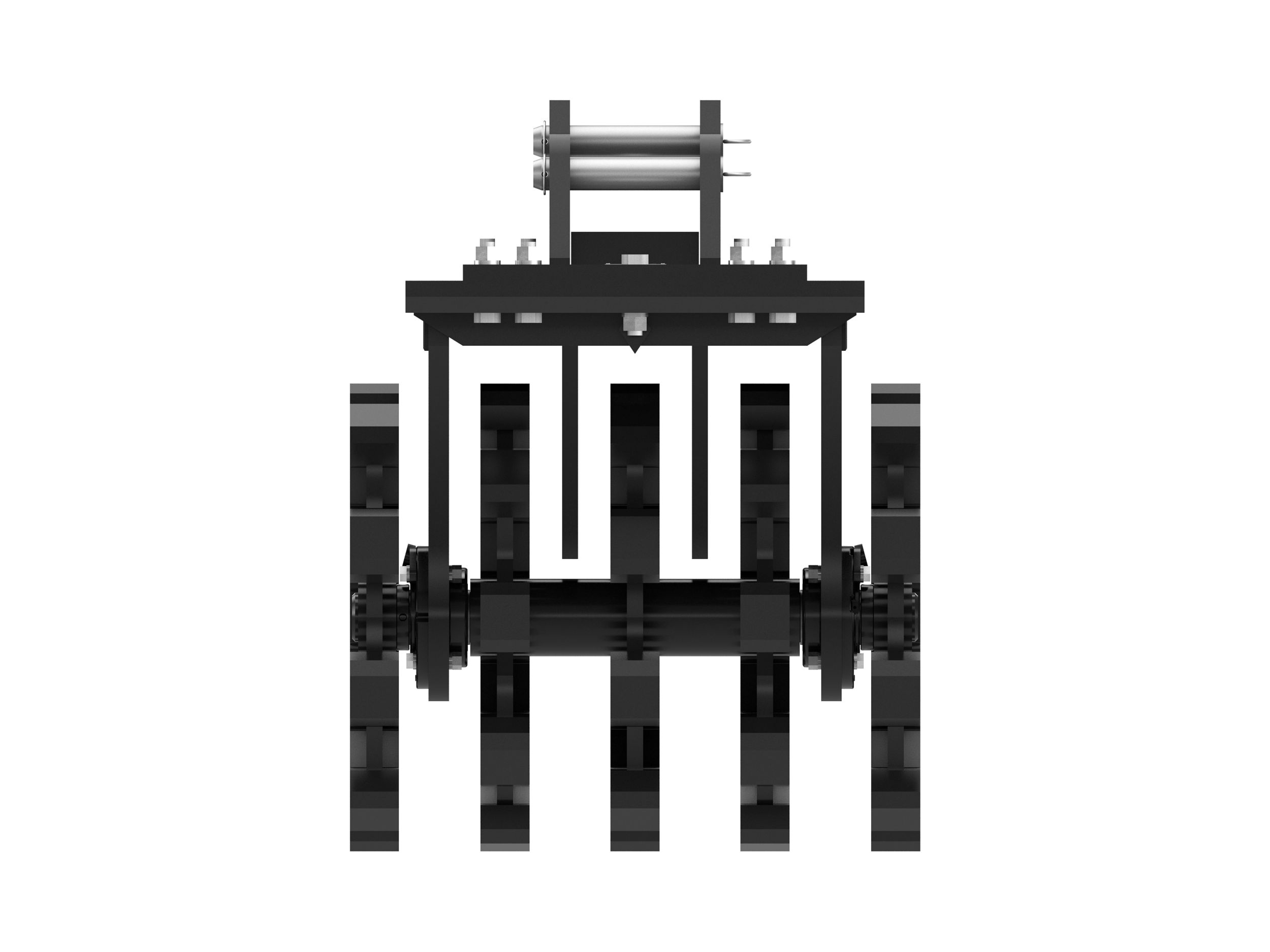 Уплотнительное колесо 914 мм (36 дюймов), крепление на пальцах, мини-экскаватор 7–8 т