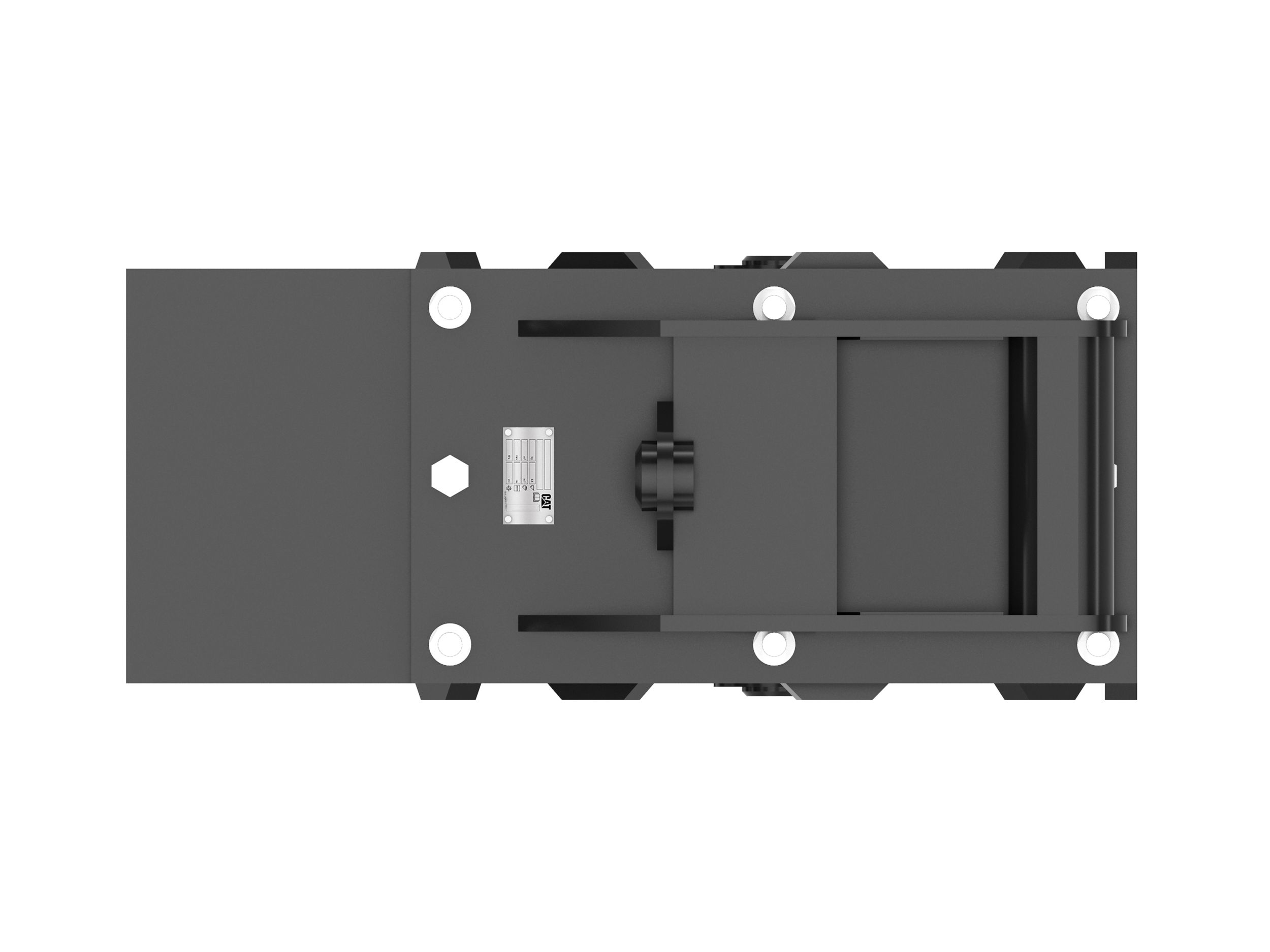 457 mm (18 in), 1/4 Yard Pin Lock, 1 Ton Mini Excavators 