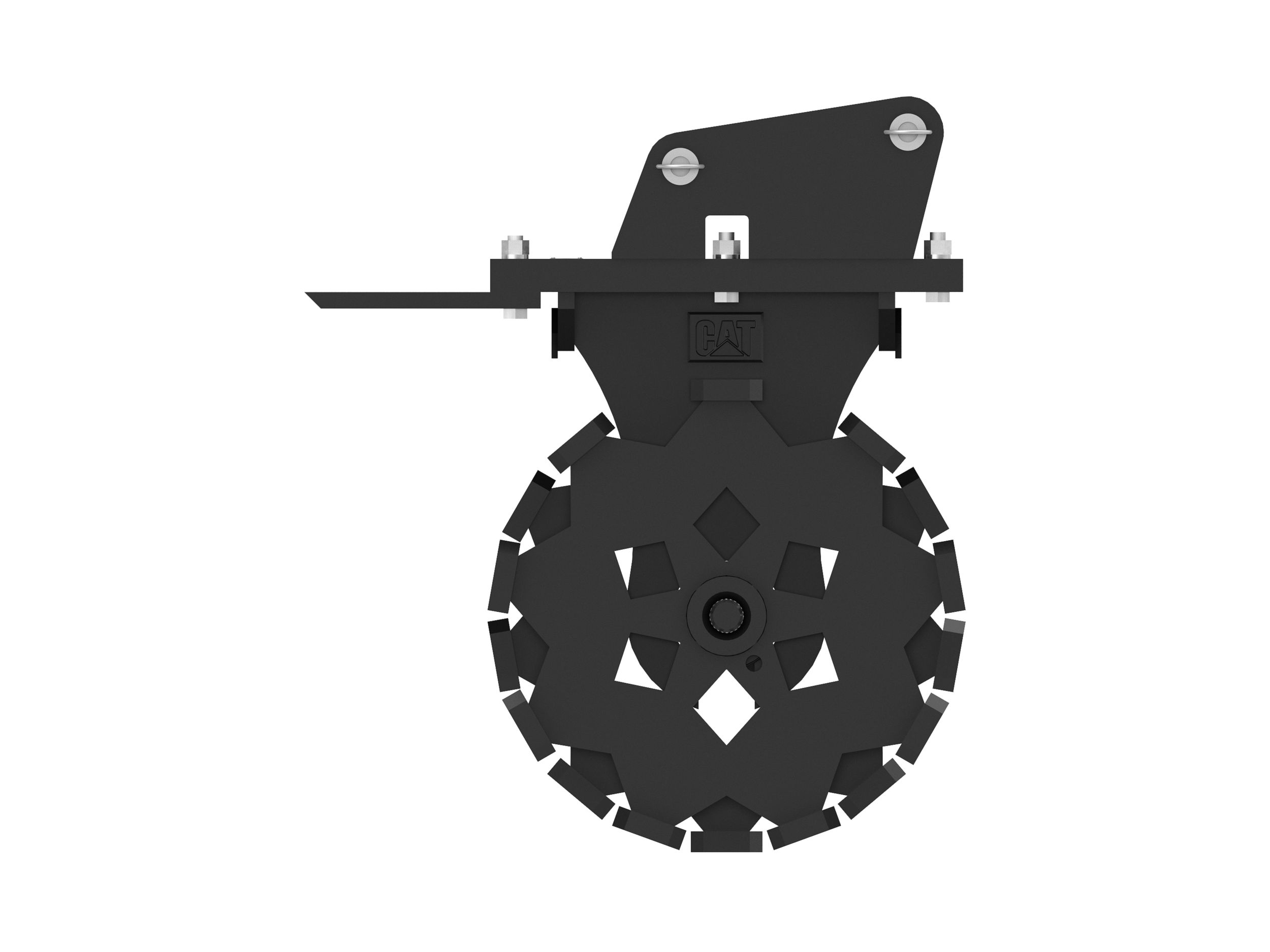Уплотнительное колесо 305 мм (12 дюймов), с креплением на пальцах, 415–444