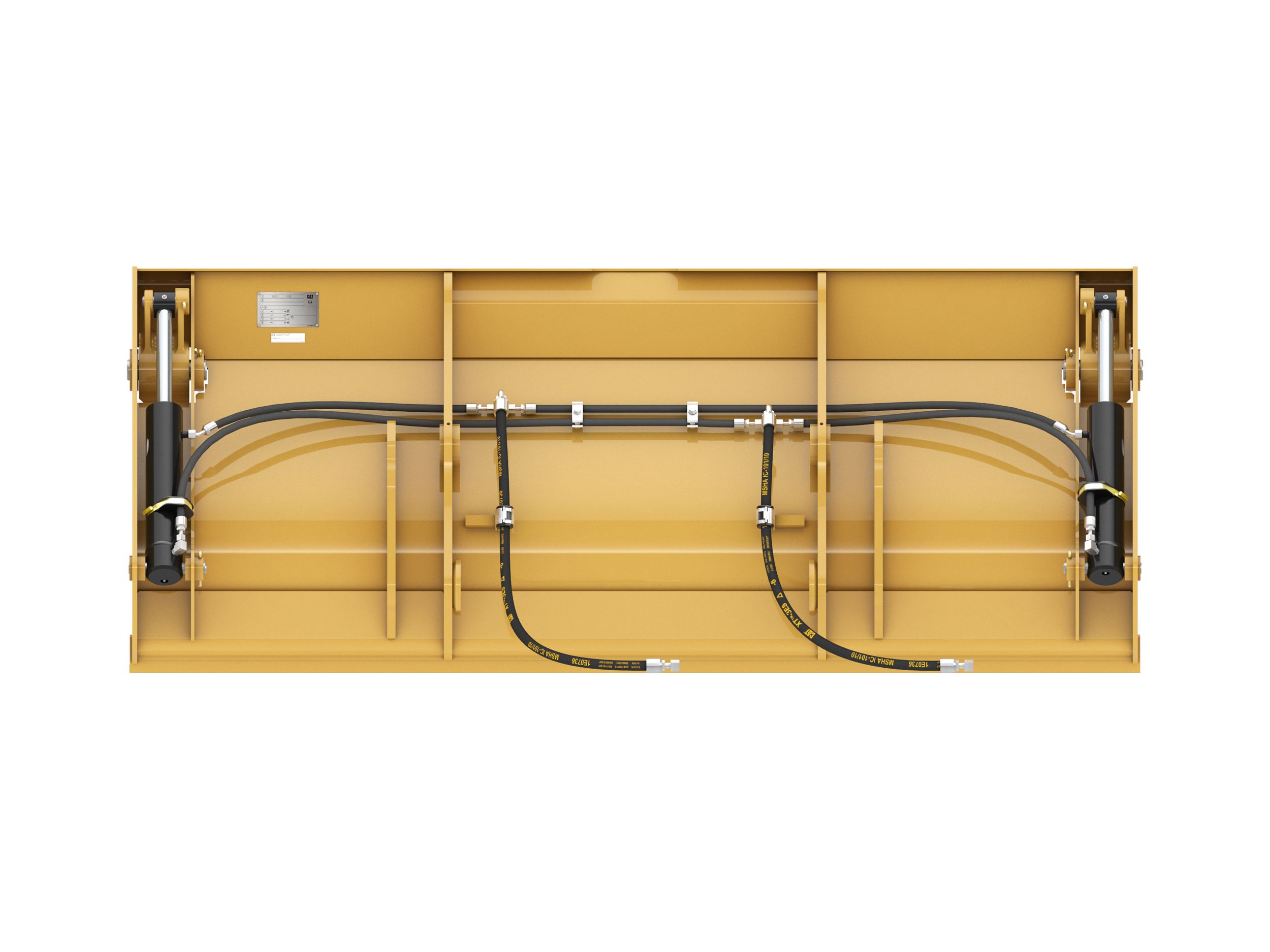 Ковш 1,03 м3 (1,35 ярда3), крепление на пальцах