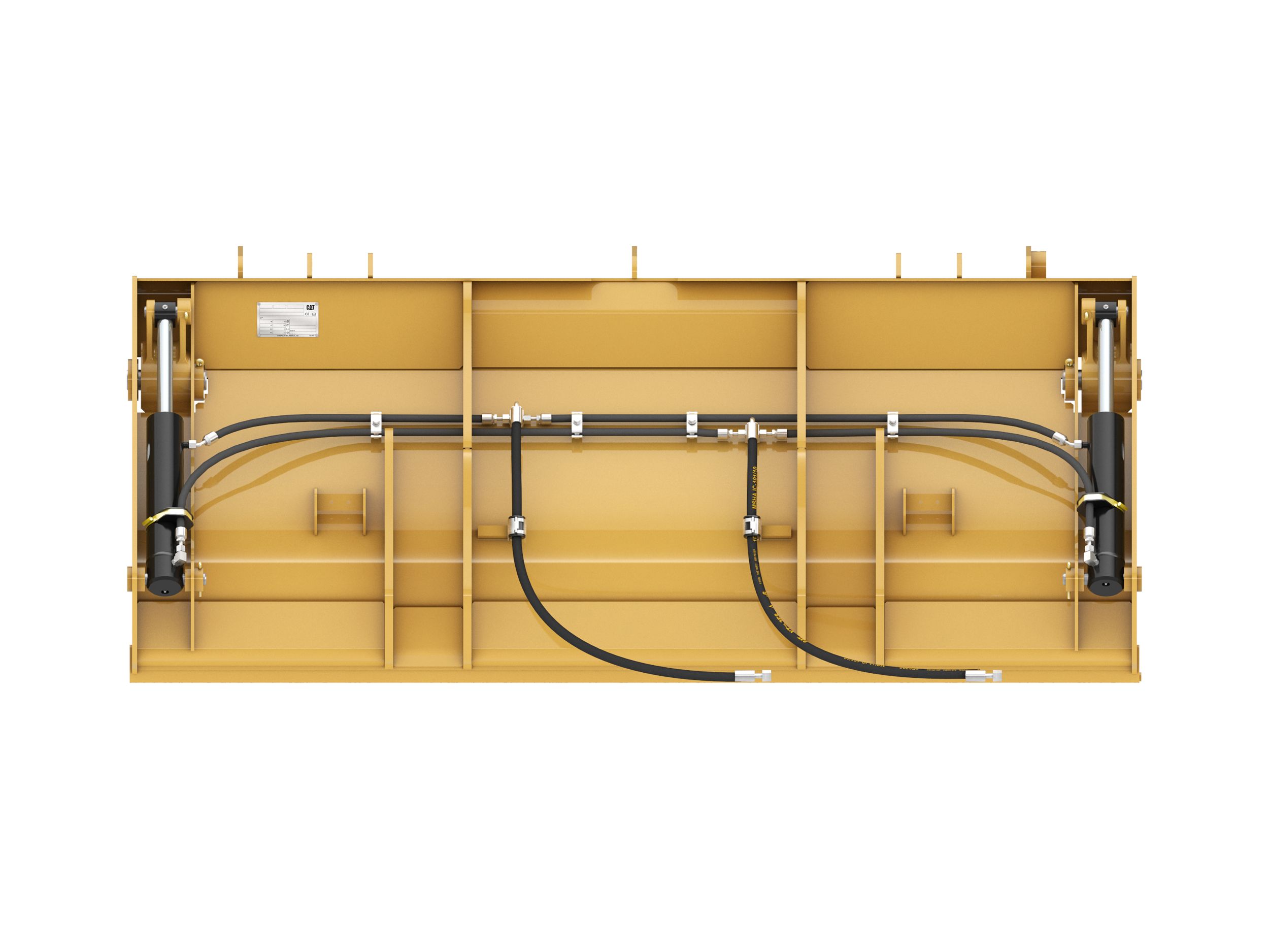 Ковш 1,03 м3 (1,35 ярда3), крепление на пальцах