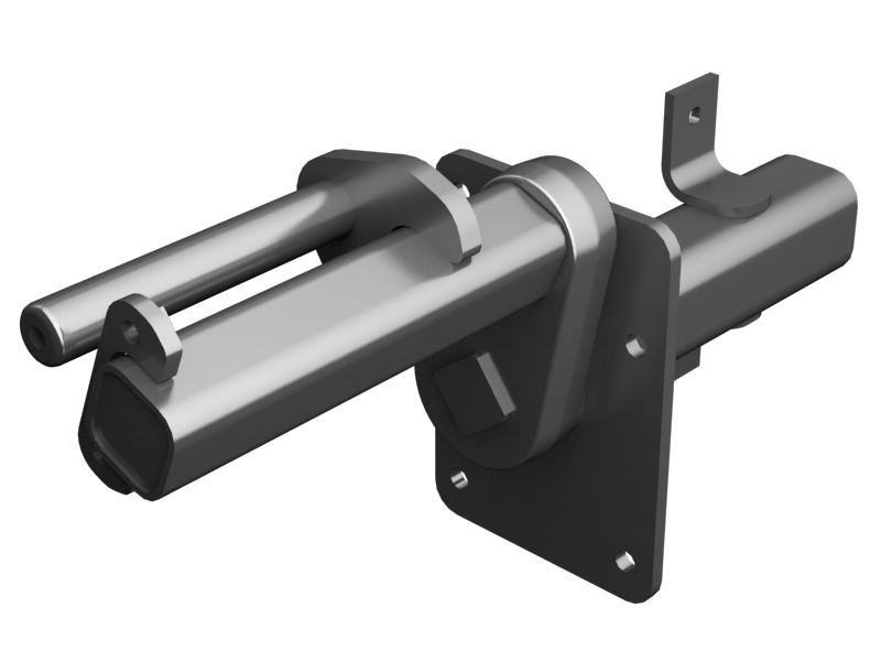 Передний мост в сборе (левая сторона)
