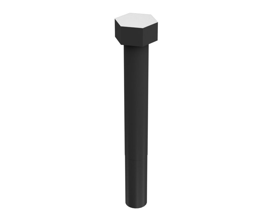 Болт с шестигранной головкой 7/8"-9 x 7