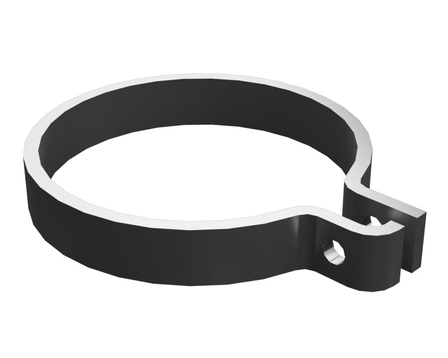 Впускной зажим выхлопной системы с минимальным внутренним диаметром 131,6 мм