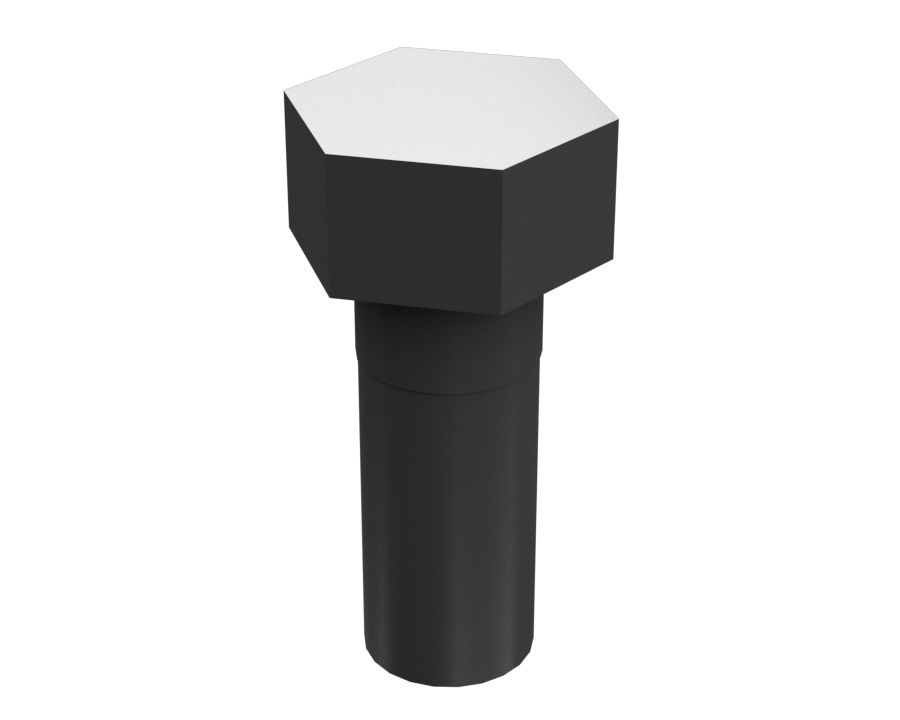 0S-1595: 1/2"-13 x 1 1/4" 六角头螺栓