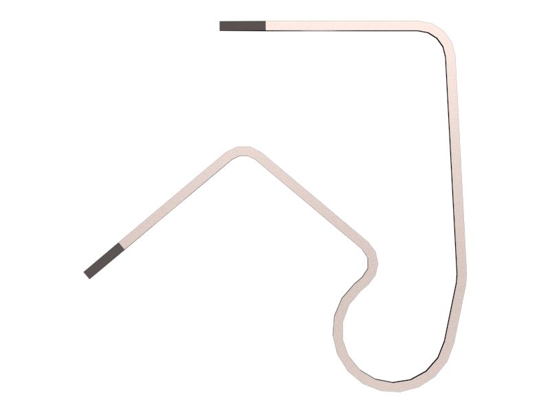 Стальной зажим с внутренним диаметром 16 мм