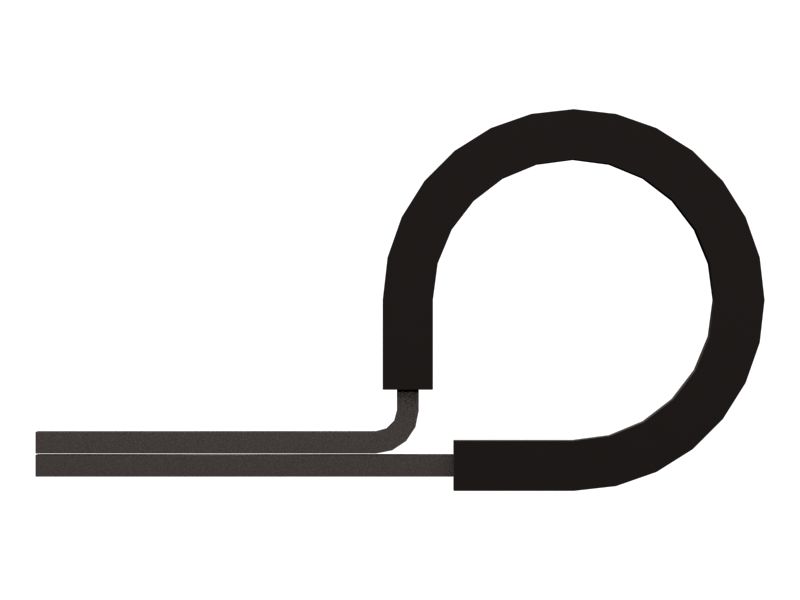 Зажим для одной трубки с внутренним диаметром 15,88 мм