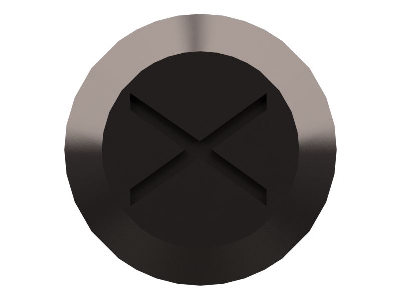 Конусная шпилька из нержавеющей стали длиной 60 мм