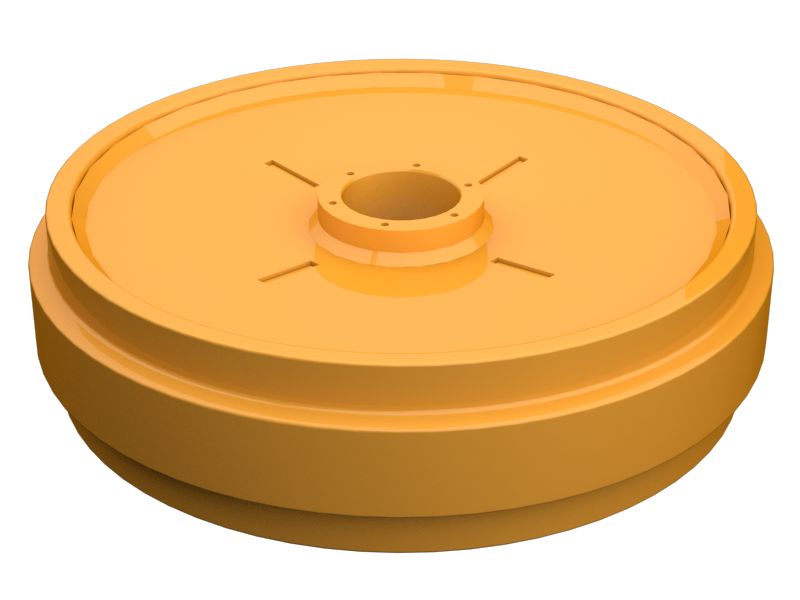 7T-4562: Переднее направляющее колесо с наружным диаметром 716 мм