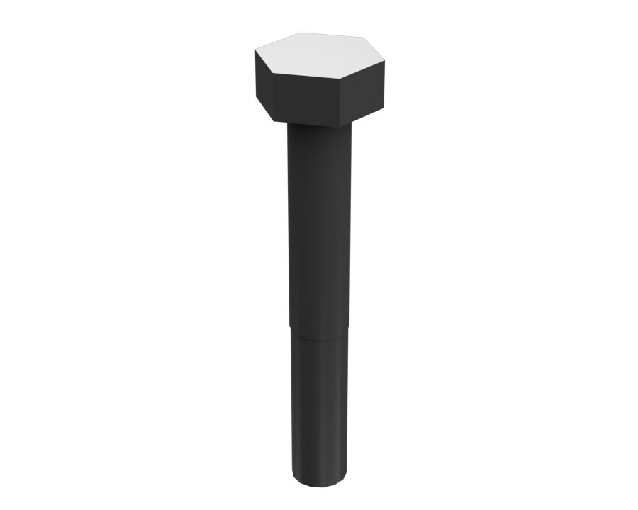 1B-2713: Boulon à tête hexagonale 1/4 - 20
