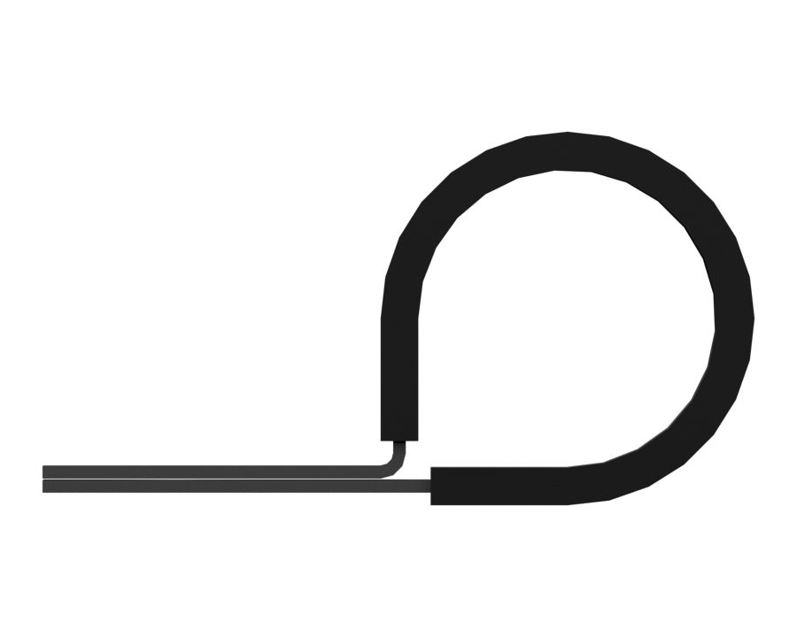 Стальной зажим внутреннего диаметра 19,05 мм