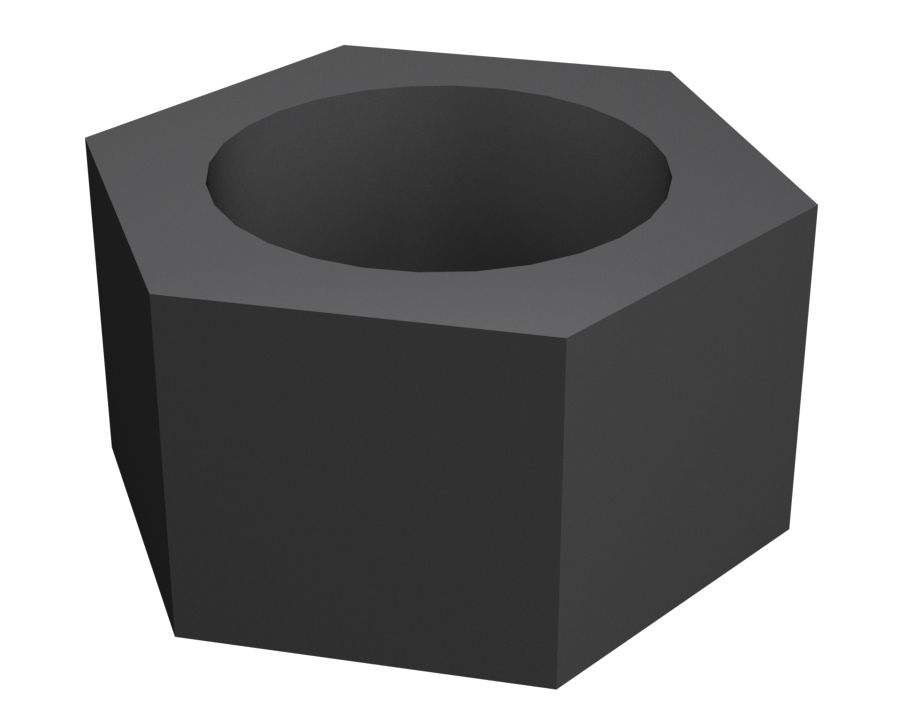 1R-6484: Гайка с шестигранной головкой