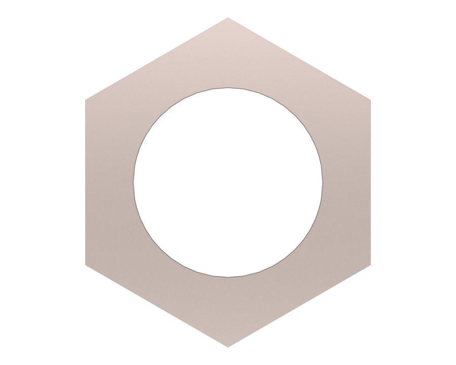 Шестигранная гайка с резьбой M16X1,5