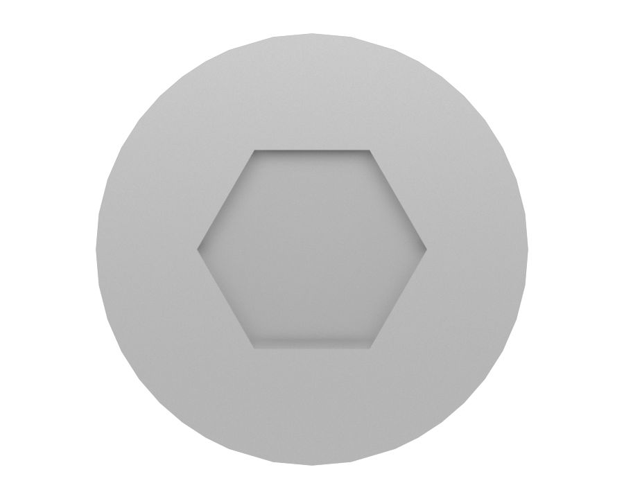 Болт с шестигранной головкой M8-1,25 x 16 мм