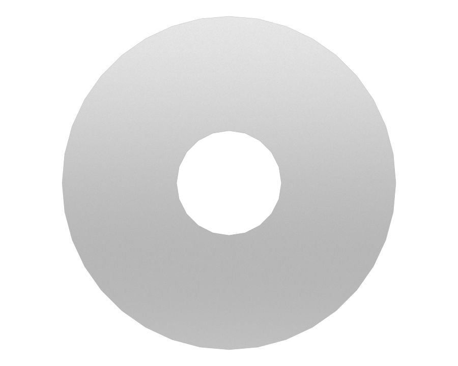 Жесткая шайба толщиной 2,5 мм