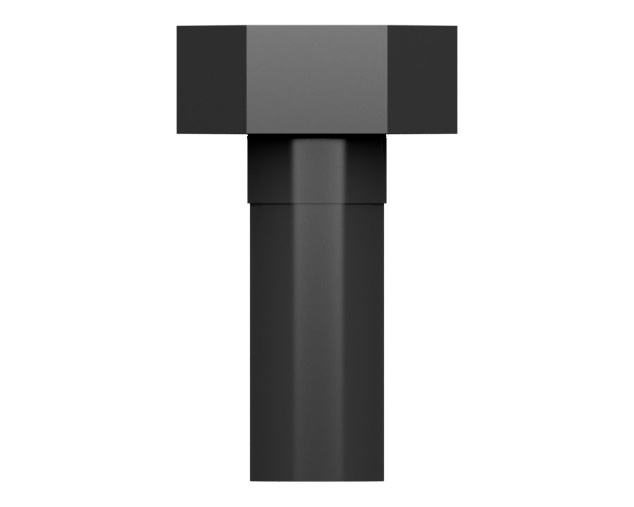 Наружный шестигранный болт с резьбой 1/4-16