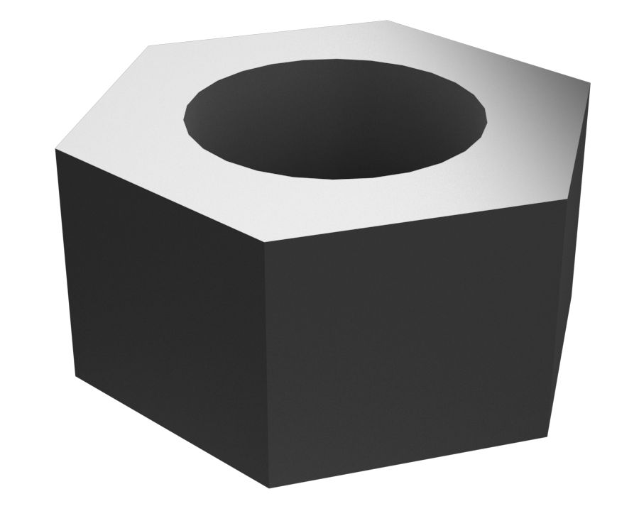 Шестигранная гайка 0,3125