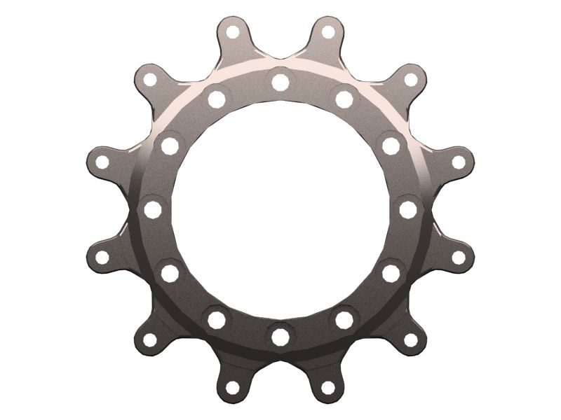 Литое ведущее колесо, внутренний диаметр 211 мм