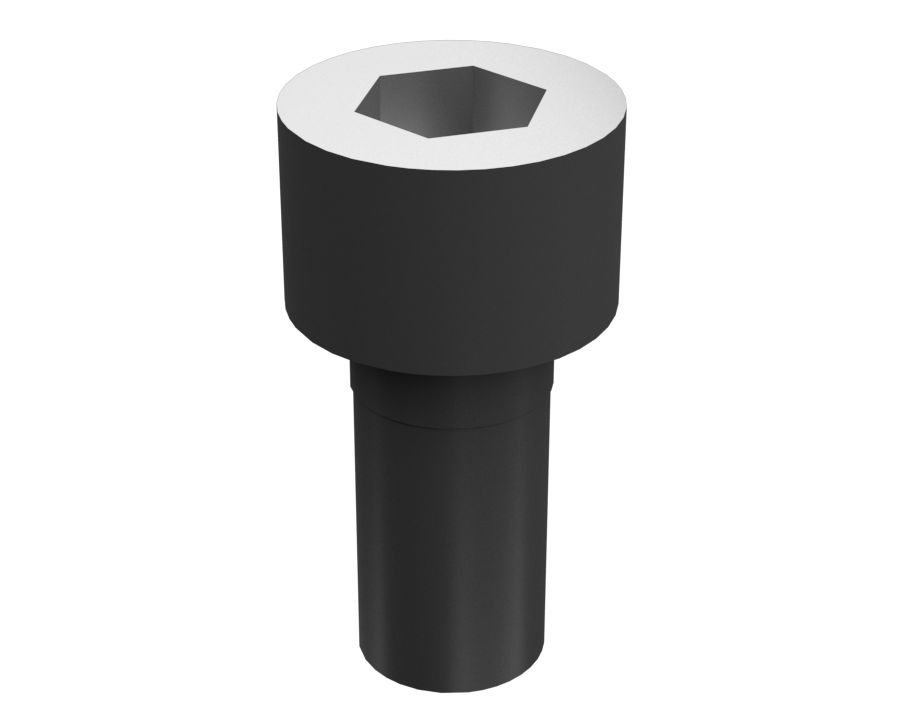 Болт с шестигранной головкой, с резьбой M10-1,5, длиной 20 мм