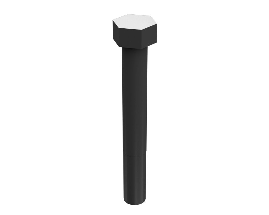 Болт с шестигранной головкой размером 1/2''-13 x 3 3/4'