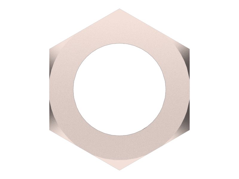 Шестигранная гайка 5/8"-11
