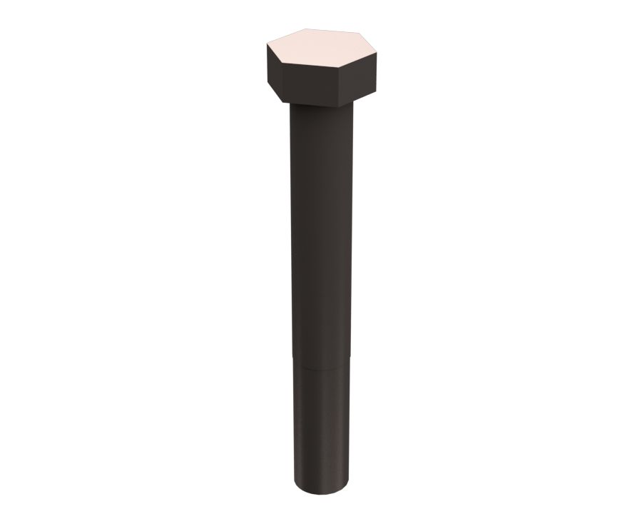 M20X2,5 Болт с резьбой длиной 150 мм