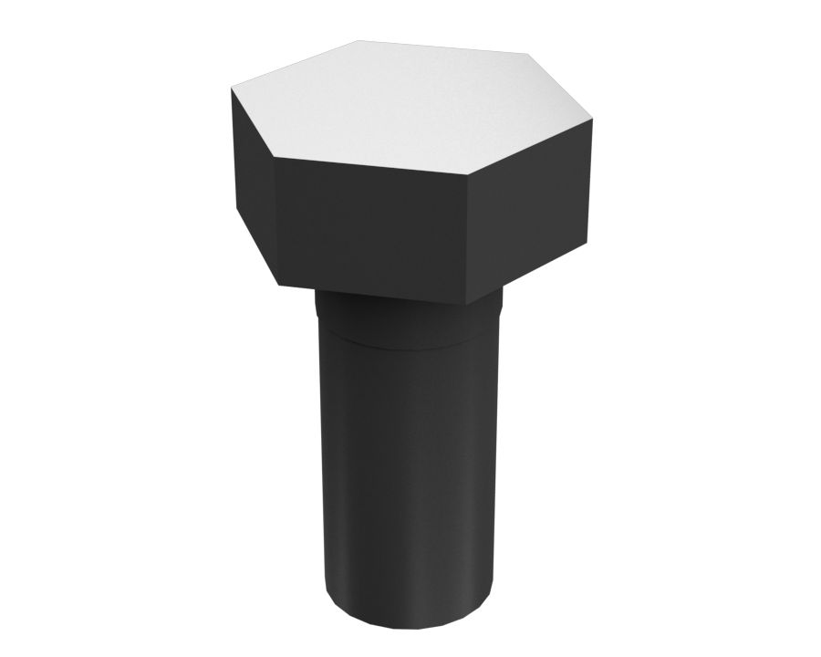 Болт с шестигранной головкой с резьбой M8X1,25