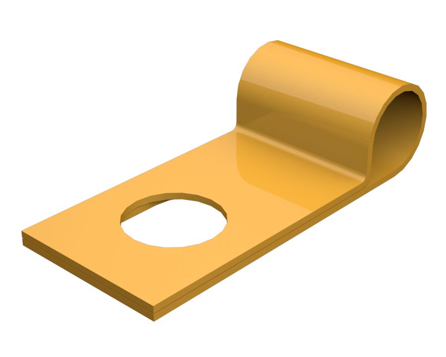 Зажим для одной трубки с внутренним диаметром 9,52 мм