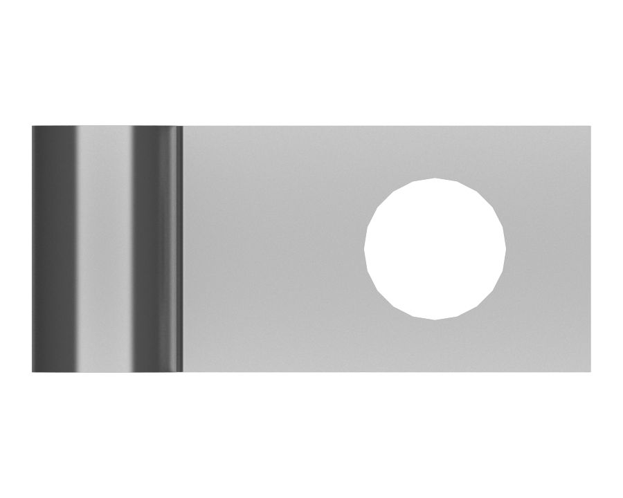 Зажим для одной трубки с внутренним диаметром 9,52 мм