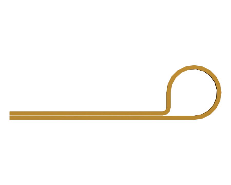 Зажим для одной трубки с внутренним диаметром 9,52 мм