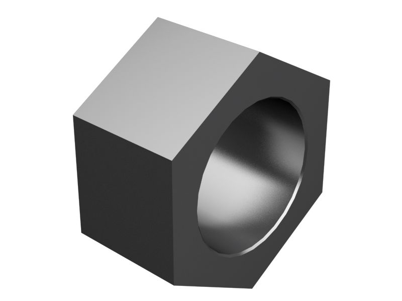 Шестигранная гайка с резьбой 1,375''
