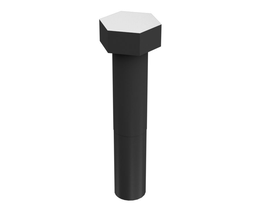 Болт с шестигранной головкой M20-2,5 x 100 мм