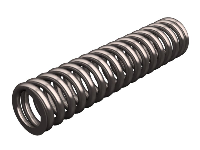 Пружина сжатия, длина в свободном состоянии 62,71 мм