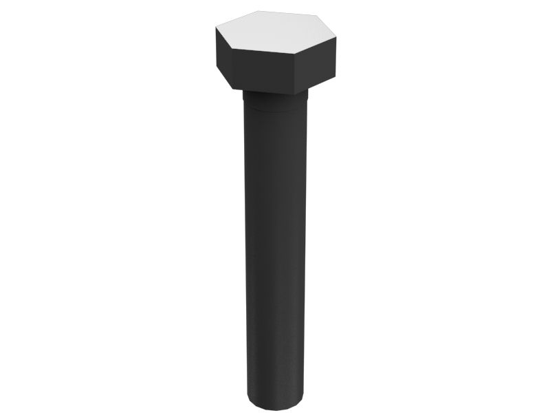 Болт с шестигранной головкой, M10X1,5