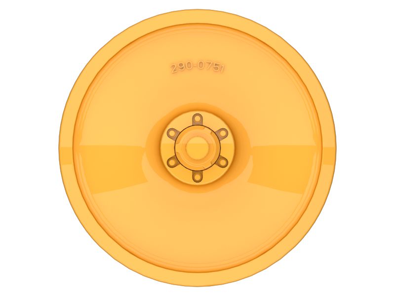 Переднее направляющее колесо гусеничной ленты