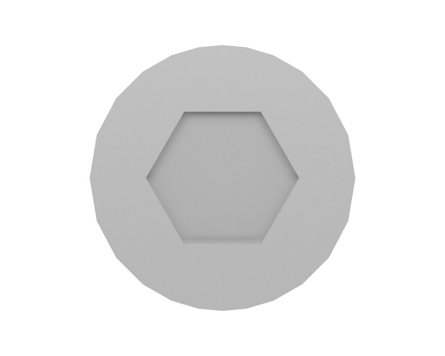 Болт с шестигранной головкой под торцевой ключ M6-1 x 40 мм