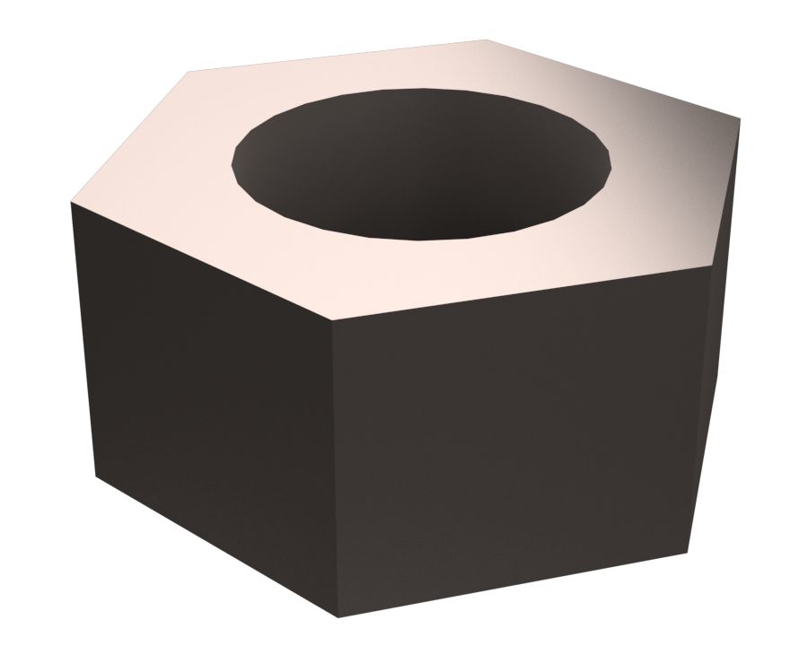 Шестигранная гайка M10