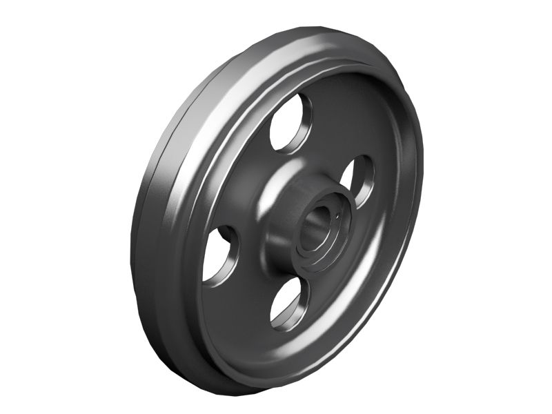 Натяжитель передней гусеницы