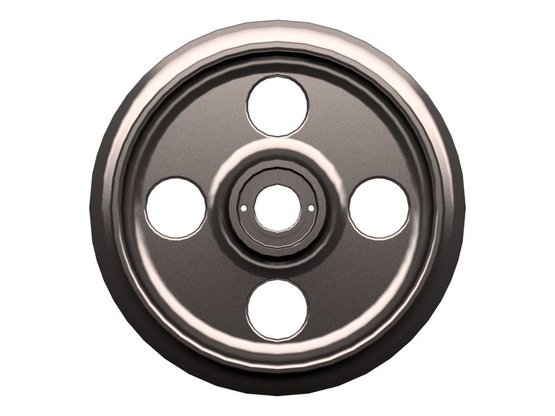 Натяжитель передней гусеницы