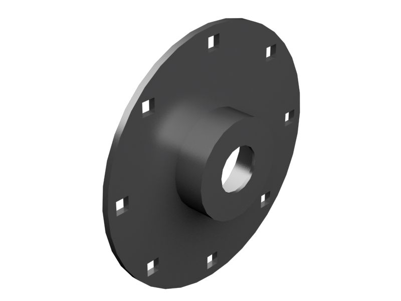 Крышка направляющего колеса